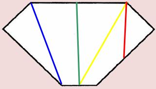 16. Qué tipo de triángulo es, según sus lados, la figura del paso 2? A. Isósceles. B. Equilátero. C. Escaleno. D. Rectángulo.