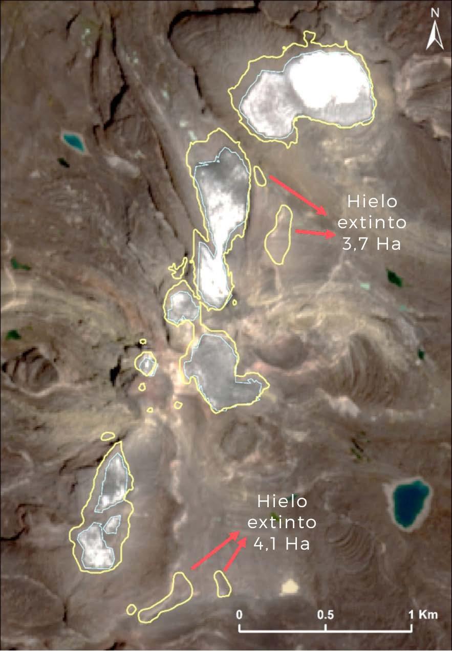 Glaciar Santa Isabel.