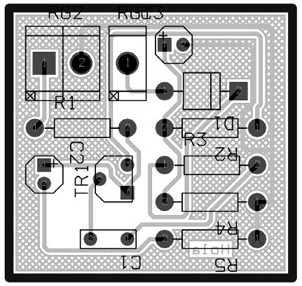 Diseño y simulación electrónica (126212003) CUADERNO DE PRÁCTICAS Si, seleccionamos los componentes y, hacemos la colocación a nivel de componentes (sin marcar previamente un tamaño de placa),