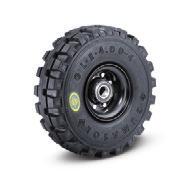 1 Neumáticos a prueba de pinchazos Neumáticos seguros contra pinchazos (juego), rued. macizas de goma Incluido en el equipo de serie.