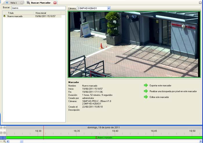 Guía del usuario de Avigilon Control Center Web Client Figura A. Pestaña Buscar:Marcador 3.