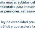 El presidente del Gobierno, Mariano Rajoy, compareció ayer en el Senado, donde anunció que el Gobierno "estudia en profundidad" acometer cambios legales para hacer públicos los "incumplimientos