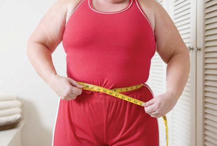 Una manera importante y fácil de comprobar si tiene sobrepeso es con una cinta métrica alrededor de la cintura (relajarse y exhale cuando lo haga).