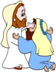 Jesús salvó a la mujer adúltera de la lapidación, compartió la mesa con los recaudadores de