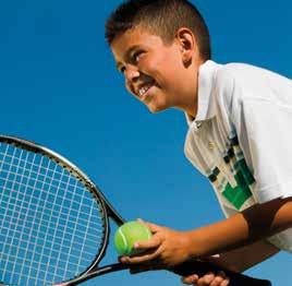 2.22. Tenis niños (de 7 a 17 años) Iniciación y perfeccionamiento de los diferentes fundamentos técnico-tácticos del tenis. Los alumnos aportarán la raqueta.