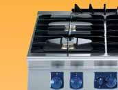 6 electrolux Elco 700HP Cocinas a Gas El corazón de una cocina profesional.