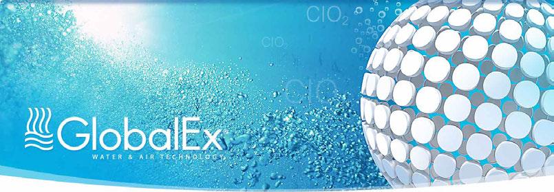 El dioxido de cloro GlobalEx es un biocido poderoso a baja concentración por el tratamiento del aire, del
