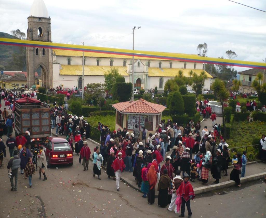 ACTIVIDADES EN EJECUCIÓN Empedrado para San Carlos, Chaupiloma Bajo de Pucará Grande con apoyo de HCP-T Pavimentación de la feria de Yatzaputzán
