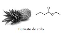 16 Muchos ésteres tienen un aroma característico y, por esta razón, se utilizan frecuentemente como aromatizantes artificiales y aditivos alimentarios Uno de estos ésteres es el butanoato de etilo,