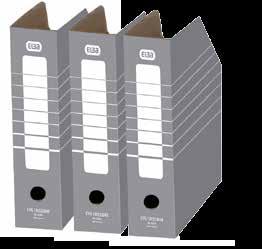 /CAJA 400081699 70 mm REVISTERO DOBLE MICROCANAL Paquete de 5 revisteros con etiqueta