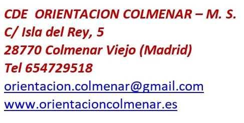 El Club de Orientacion Colmenar es colaborador con el Ayuntamiento de Colmenar Viejo con el