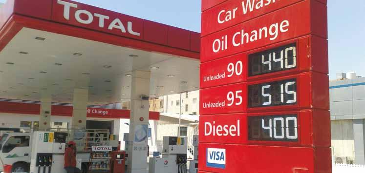 señalización e imagen Hoy en día los precios de los combustibles cambian constantemente.