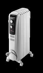 62 Confort Calefacción Radiador 10 Elementos TRD04 1025 Nuevo diseño de batería: un 25% más de superficie radiante que asegura una emisión de calor más rápida e incrementa el efecto chimenea, que se