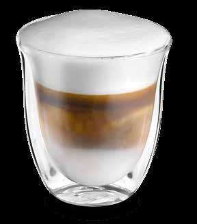 8 Café Cafeteras Superautomáticas *Todas las cafeteras con depósito de leche incluyen el LatteCrema System.
