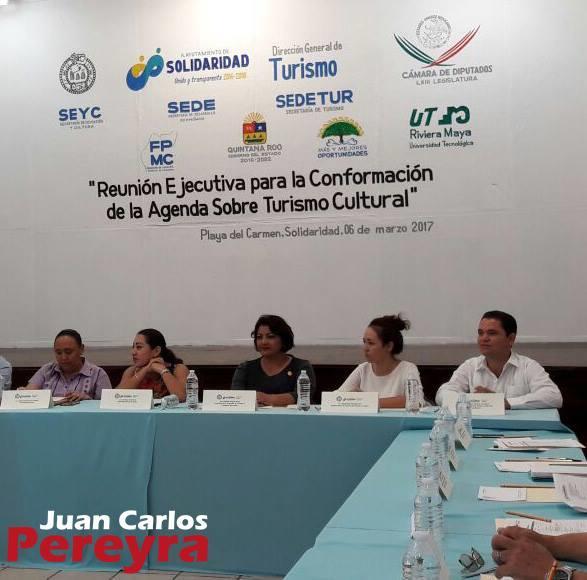 06 de marzo Antes de partir a Chetumal tuve el gusto de participar en la Reunión Ejecutiva para la Conformación de la Agenda en Turismo Cultural en Quintana Roo realizada