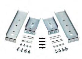 Enclosure bracket kit Escuadras para montaje en armarios Staffe di montaggio per armadi rack DZ63374-4 (2907) DZ63460-4 (0201, 0204, 0301, 0305) DZ63480-4 (3301, 3307, 3308) DZ63485-4 (3507)