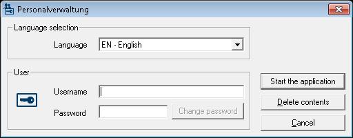 6 es-ar Información general Access Professional El botón Cambiar contraseña se activará luego de ingresar un nombre de usuario y una contraseña.