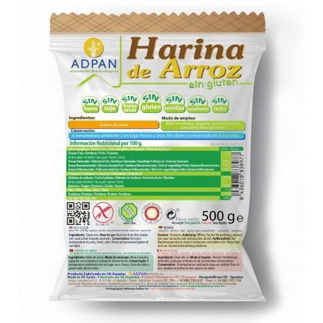 Harinas y Preparados 00630708 Harina de maiz Adpan 1 Kg T.AMB.