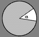 Instrucciones: resuelva los siguientes ejercicios. Los dibujos NO están a escala. 1. El área total del círculo es 480cm 2. Cuánto mide la parte sombreada si?
