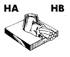 caño) HA: Cable a superficie de