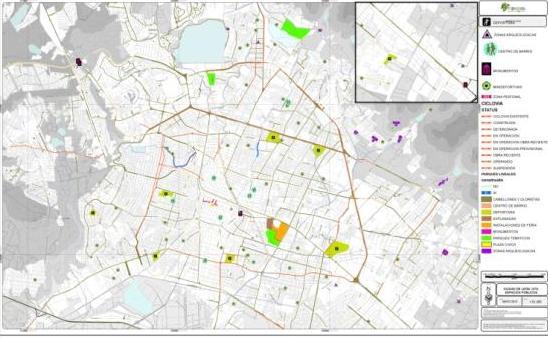 12. INVENTARIO DE ESPACIOS PÚBLICOS Con el fin de clasificar cada uno de los espacios públicos que existen en la ciudad a partir de los atributos de localización, usos, actividades, accesos y de