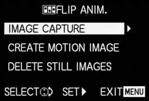 Tomas de películas animadas - A FLIP ANIM. Esta función de la LEICA DIGILUX 2 permite realizar las así llamadas películas de animación, con hasta aprox. 100 tomas y de una duración aprox. de 20s.