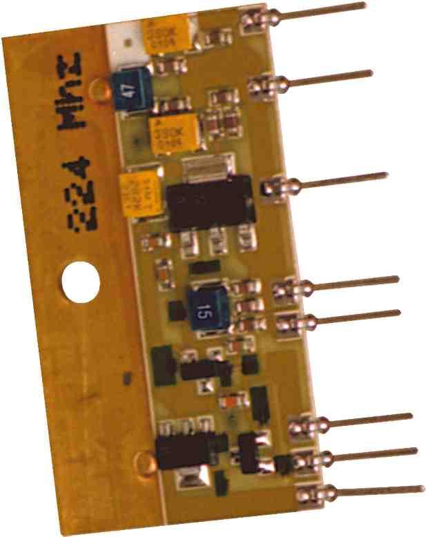 C-0516 emisor 224 Mhz canal 22 VHF 2 mw C-7480 C-7481 Cámara vídeo miniatura CMOS Una completa micro-cámara de vídeo tipo CMOS, como un solo componente, para que