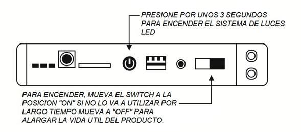 Características Voltaje para carga de vehículos 12V Dimensiones: 165 x 79 x 40mm Salida USB: 5 v 2 A Modo de carga: CC/CA 12 V 1 A Corriente de arranque: 200 A Pico de corriente: 400 A (3S)