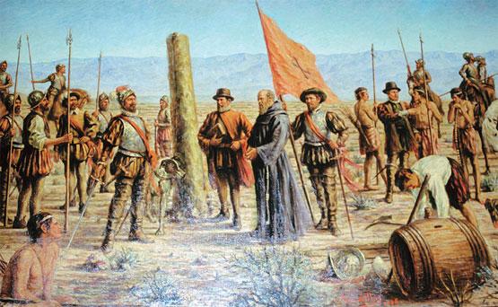 3. Descubrimiento y conquista de Chille Una vez dominado el imperio Incaico, Diego de Almagro dejó a Francisco Pizarro en Perú y se adelantó a descubrir los nuevos territorios que se encontraban al