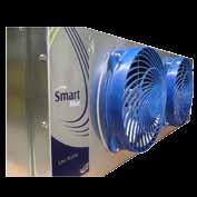 Evaporadores de Bajo erfil Smart Blue ara operación en altas o bajas temperaturas, los evaporadores de aire forzado de la serie Smart Blue tienen características dimensionales y funcionales únicas.