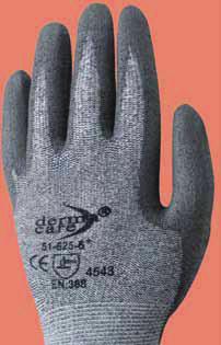 Los guantes fabricados con el peso mínimo, tienen un hilo de estructura muy innovadora que es 15 veces más