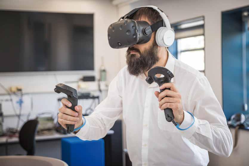 Realidad virtual Desarrollo de una práctica de realidad virtual, mediante la utilización de equipos de realidad virtual 3D, que permite experimentar en primera persona situaciones reales