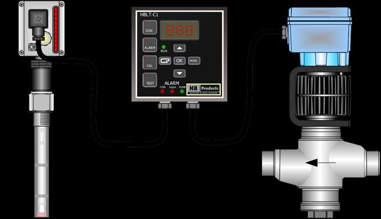 Introducción HBLT-C1 está diseñado para el control de nivel en depósitos de sistemas de refrigeración industrial.