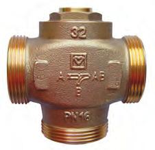 La válvula contiene los siguientes elementos: válvula antiretorno, reductor de presión, válvula termostática a la entrada (abre en 92 ºC; cierra en 87 ºC), válvula termostática a la salida (abre a
