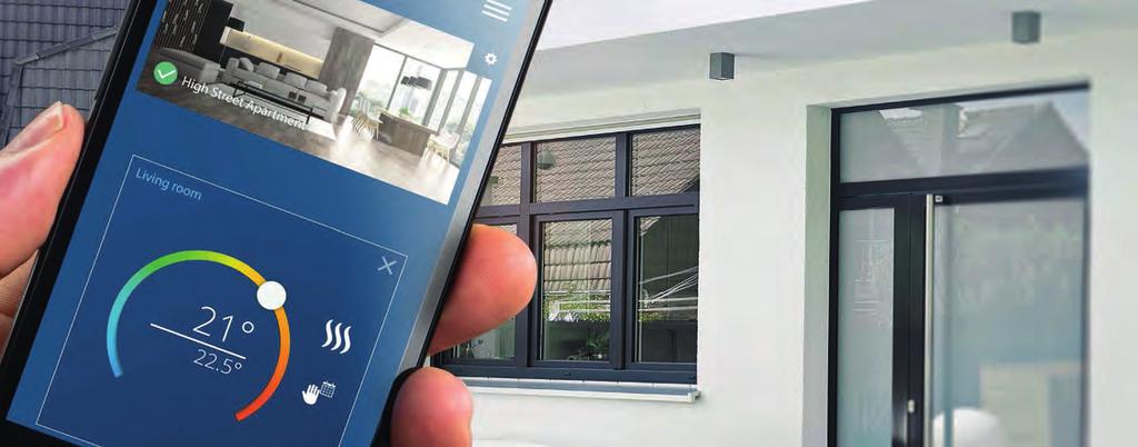 Smart Home Como regular con precisión cada estancia. Todo el control de la climatización en su mano, habitación por habitación, desde cualquier lugar a través de su Smartphone, Tablet o PC.