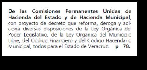 Veracruz de Ignacio de la Llave (arts. 18 y 42) Ley Orgánica del Municipio Libre (art.