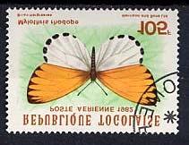 1982 : Idem, Mariposas (1 HF) (Y & T : BF 164) (Scott : C 476). 500 f Lepidoptera : Papilionidae : Papilio zalmoxis.