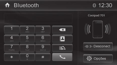 siguientes opciones: Cortar llamadas: Durante una llamada presione el botón en la pantalla para cortar la misma.