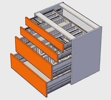 DYNALOG Planificación de cuerpos de mueble y más Interfaz para programas CAD Con DYNAPLAN es posible exportar datos a través de la interfaz para emplearlos en diversos programas CAD.