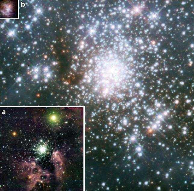 Figura 4: Imagen tomada con el telescopio espacial Hubble de la región de formación estelar masiva conocida como 30