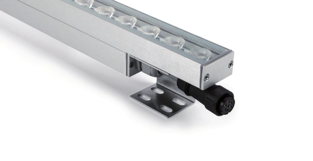 MEASURES MEDIDAS Slim Line Grazer High bracket Soporte alto 44 mm (1.73 in) 323 mm (12.