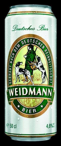Cerveza Weidmann Bier Descripción: Se produce de acuerdo a la Ley de Pureza Alemana, lo que significa que sólo se utilizan cuatro materias primas naturales: agua, cebada, malta y lúpulo.