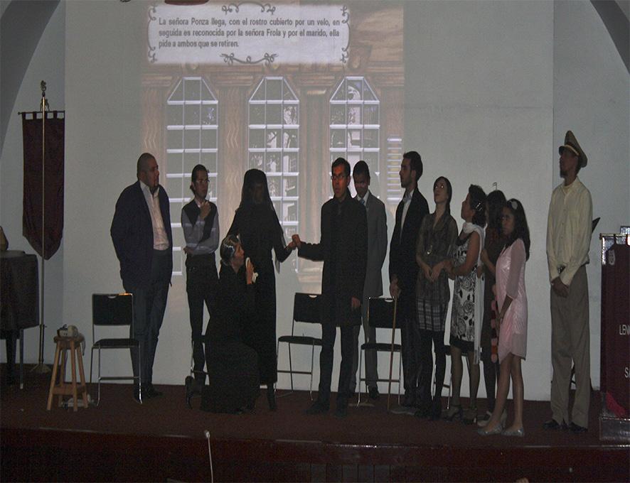 Actividades Culturales Obra de Teatro en el CELE UNAM Enero de 2014 Promocional de la obra de teatro.