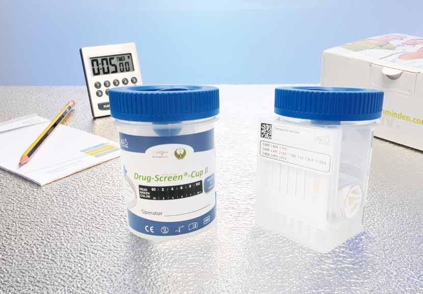 Test de orina en bote nal von minden Drug-Screen Test de orina en bote El test nal von minden Drug-Screen de orina en bote con tiras reactivas incorporadas son la opción ideal para la detección de