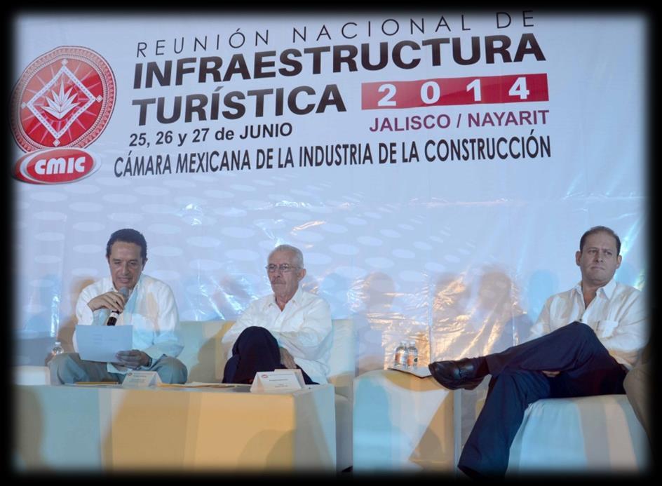 Panel 1: El Desarrollo e Impulso Regional de la Riviera Nayarit y Jalisco Panelistas: C.P. Carlos Manuel Joaquín González, Subsecretario de Innovación y Desarrollo Turístico, SECTUR.