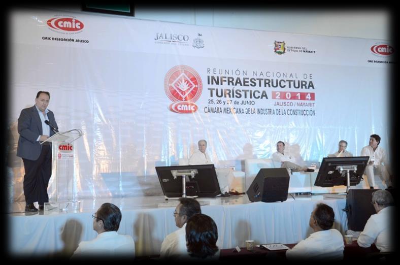 Presidente: Ing. Angel Macías Garza, Vicepresidente Ejecutivo de Infraestructura, CMIC.