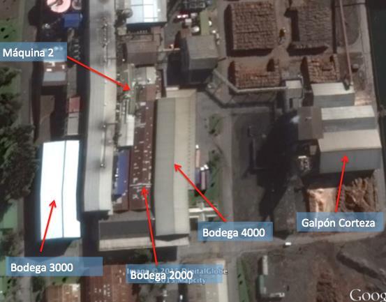 En la Figura 3 se identifica las bodegas que serán verificadas como alcance del presente documento. Figura 3. Edificios disponibles Bodega 3000 y 4000.