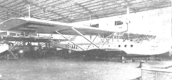 Fundación 1923-1937 Fabricación de hidroaviones bajo licencia, primer avión diseñado por
