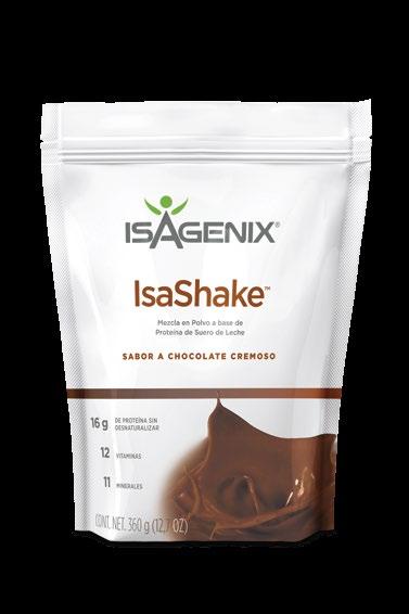 La línea incluye IsaShake bolsa flexible y concentrados líquidos: IsaIonix Supreme, IsaCleanse y AMPED Hydrate.