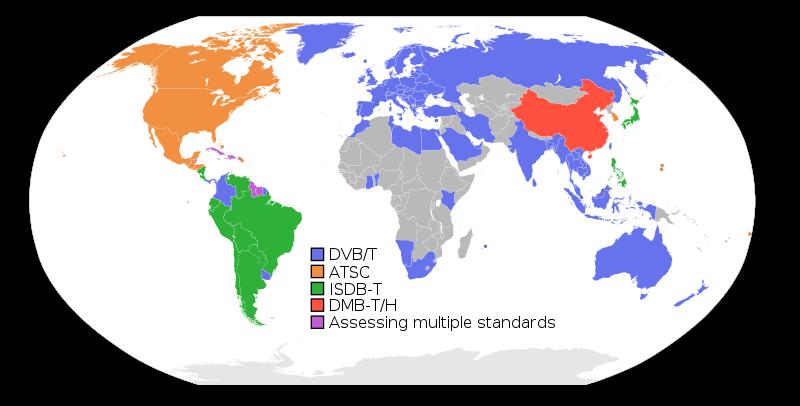 2.1 El Proyecto DVB 27 siendo muchos los países que han adoptado ya alguno de los sistemas DVB disponibles.